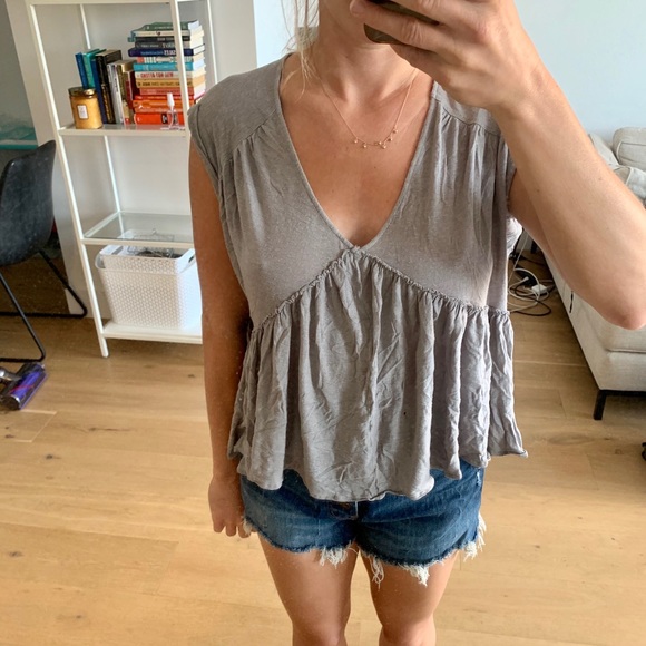 Free People flowy blouse - Picture 2 of 2